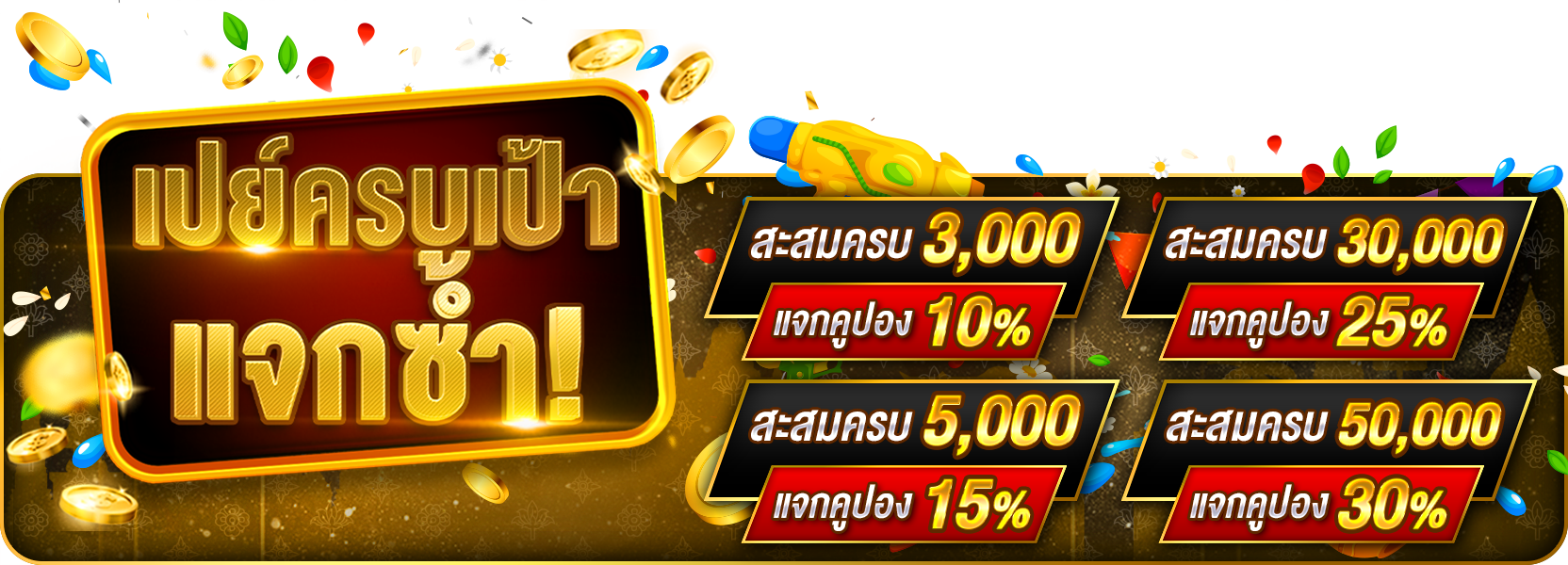 เปย์ครบเป้า แจกซ้ำ! สงกรานต์